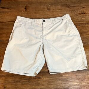 Hurley Men's Nike Dri-Fit light mint color Flat Front Shorts